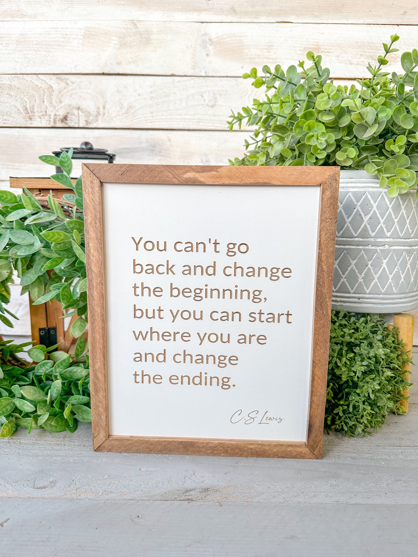 You can’t go back - C.S Lewis