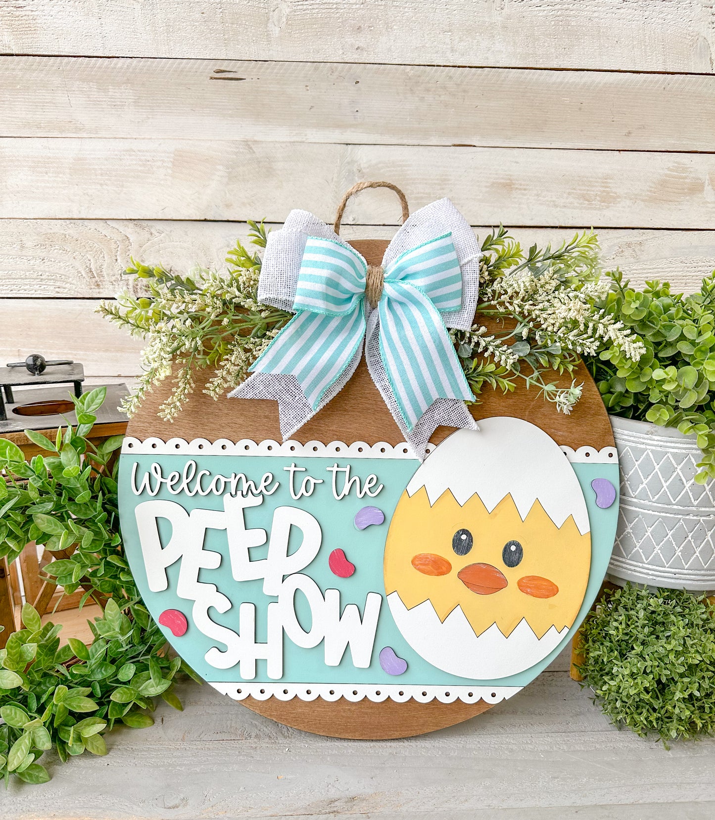 Welcome to the peep show wood round