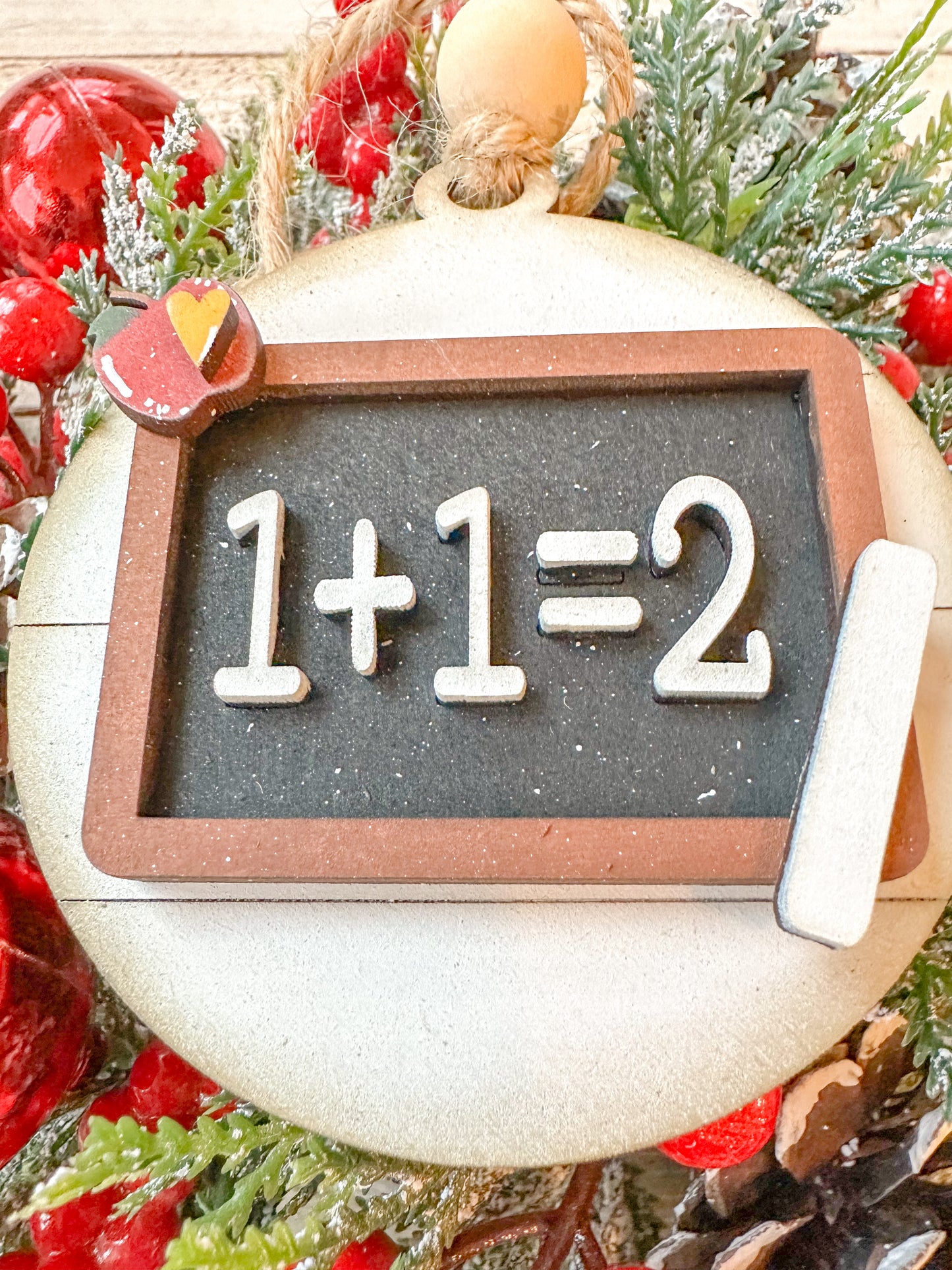 Chalkboard Teacher Ornament