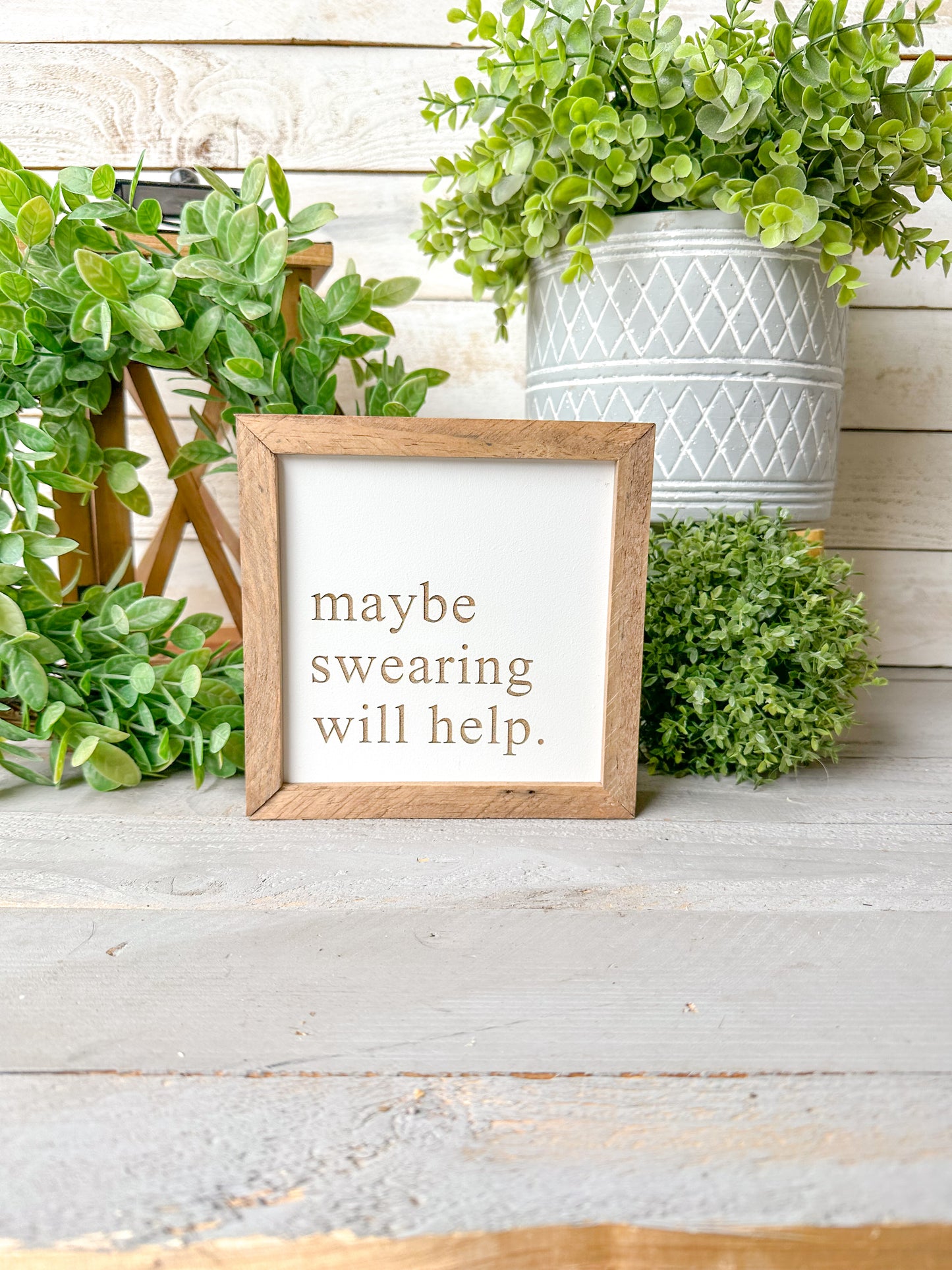 Maybe swearing will help 6x6