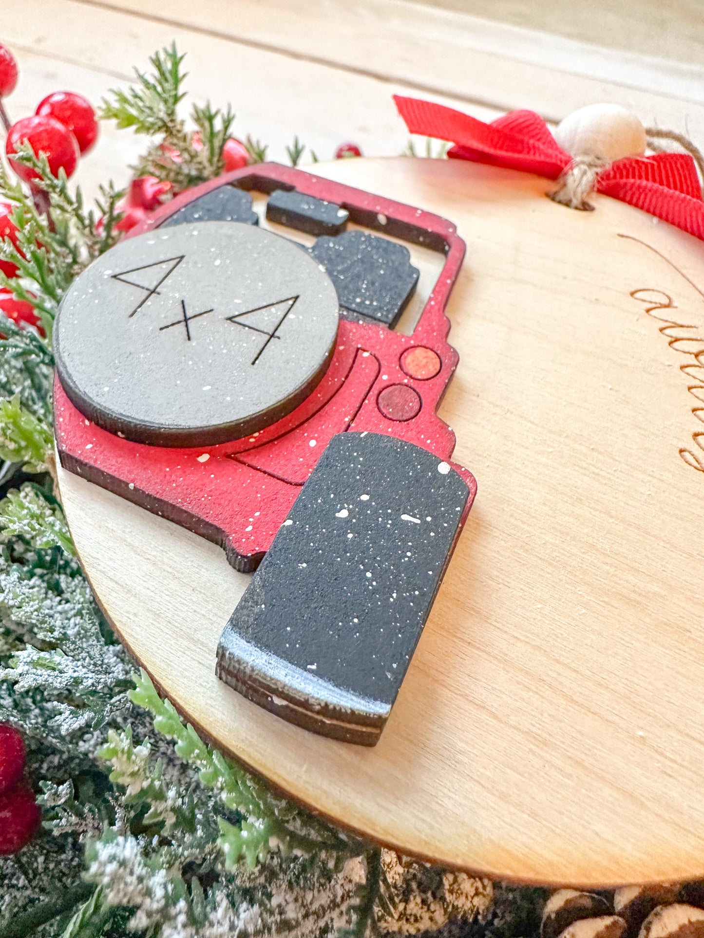 Adventure Awaits 4x4 Ornament