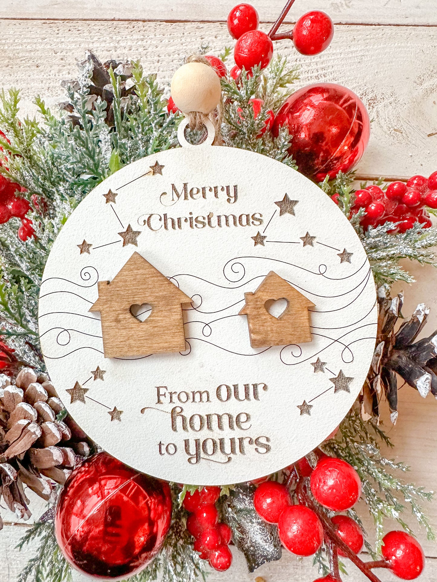From Our Home to Yours” Christmas Ornament