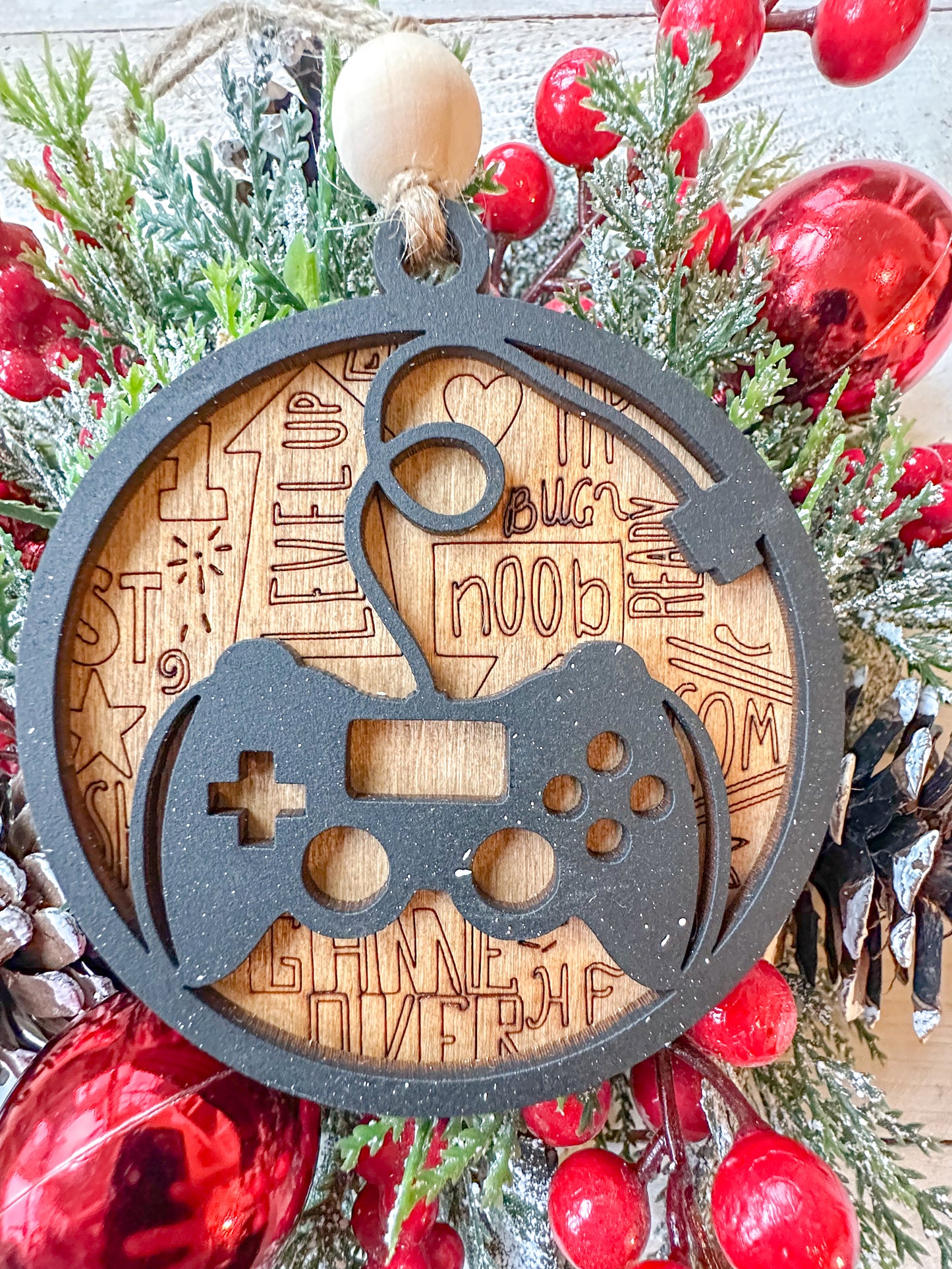 Gamer Controller Christmas Ornament