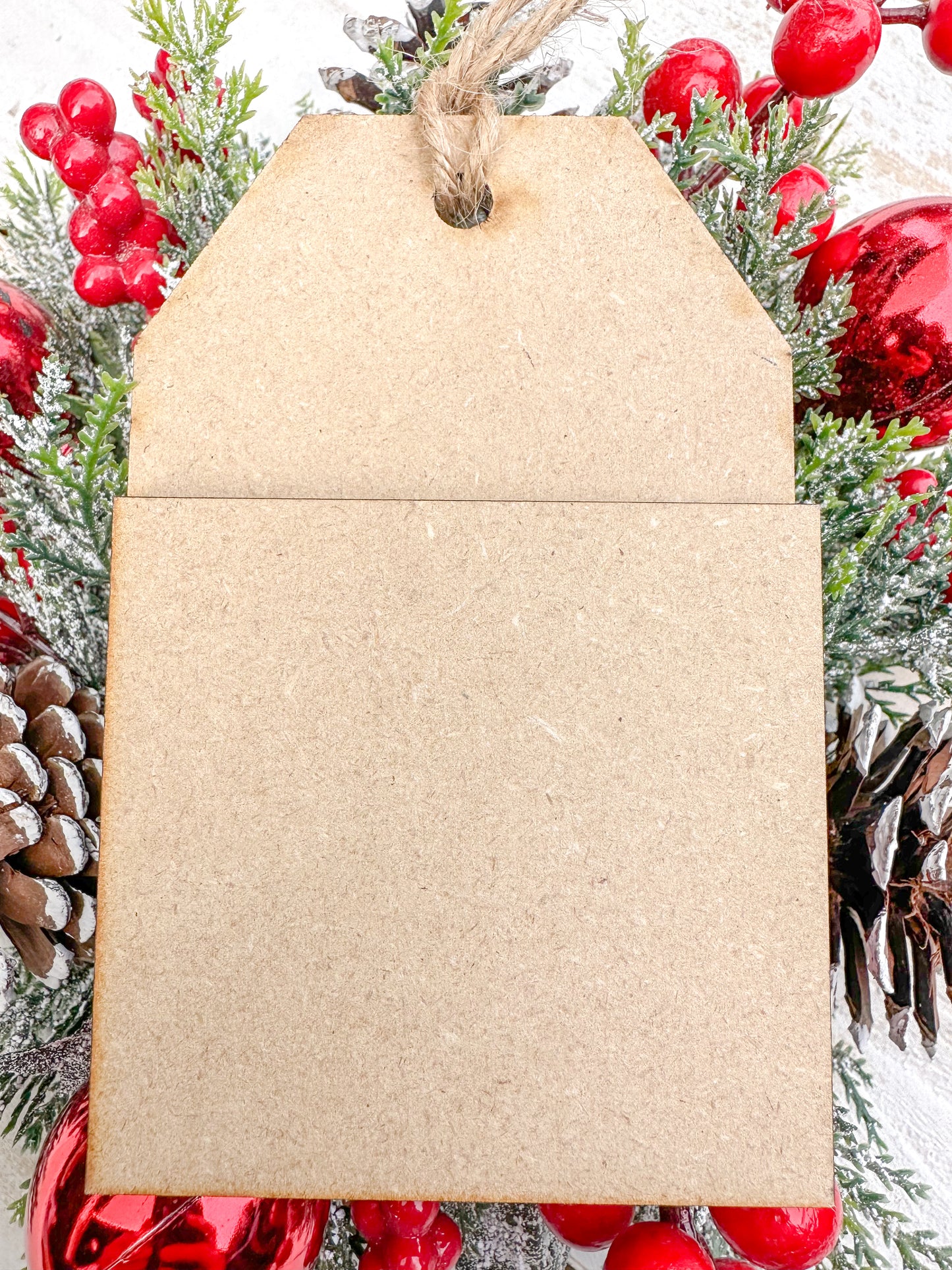 Warm & Cozy Hot Cocoa Gift Card Holder Ornament