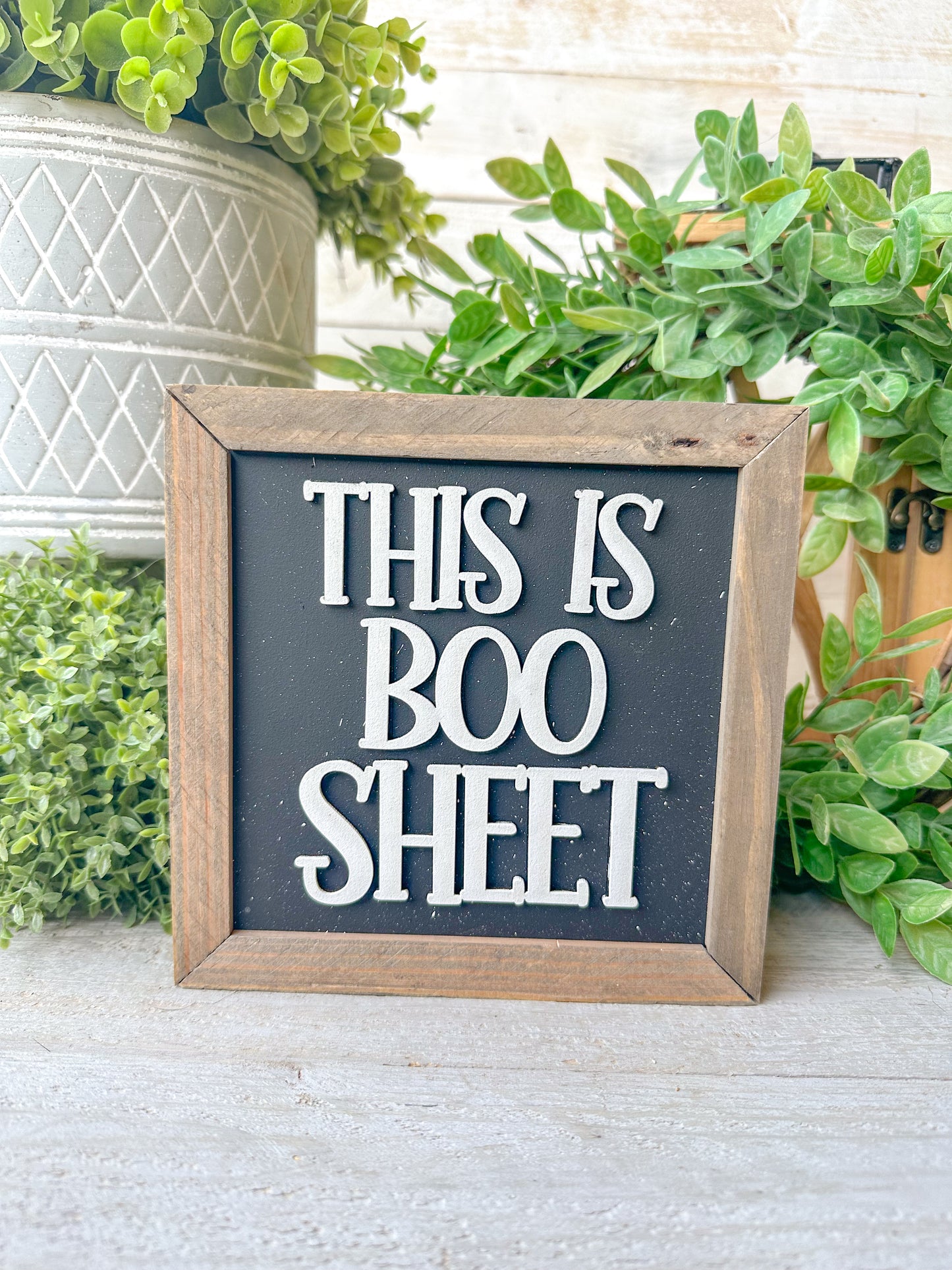 Halloween Mini Wood Signs