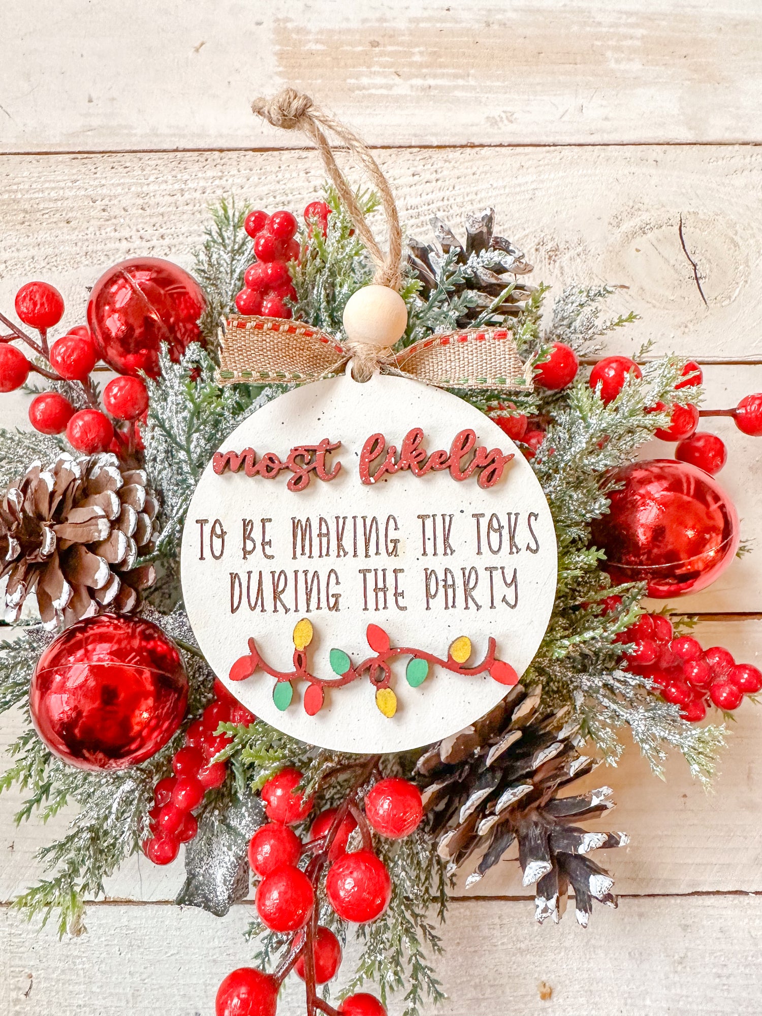 To make TikTok’s during the party