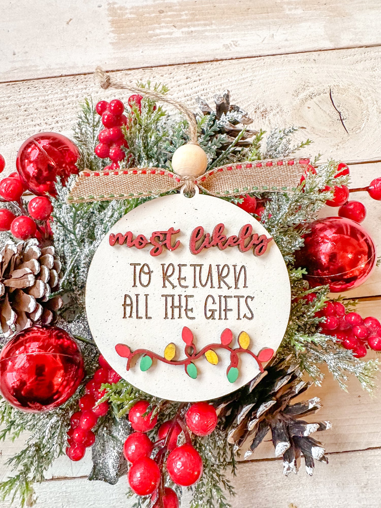 To return all the gifts