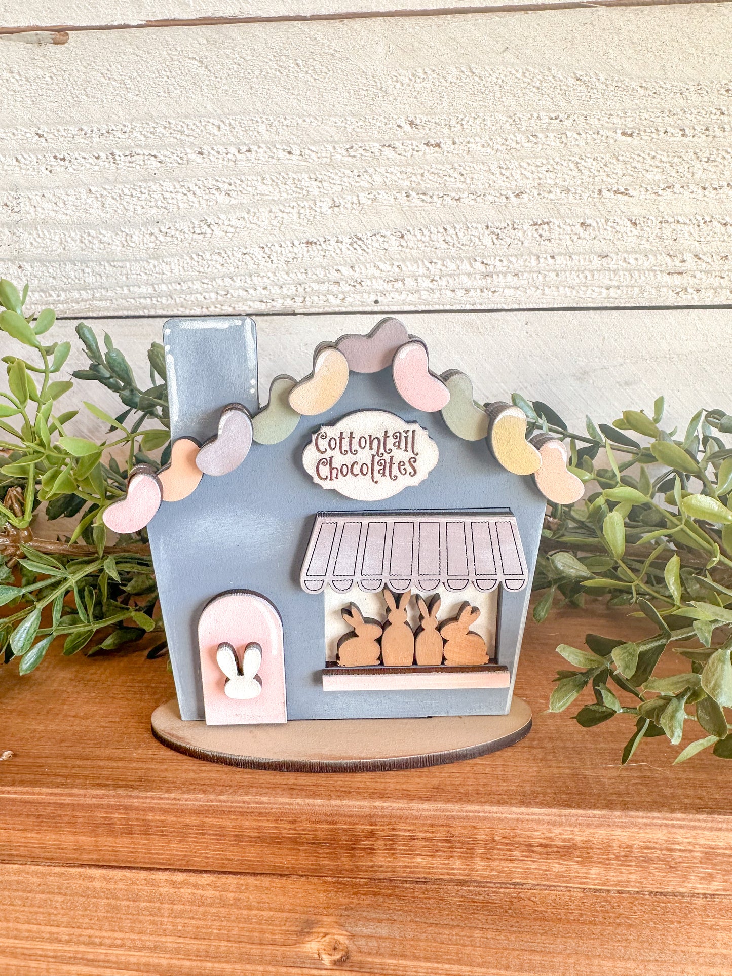 Handmade Easter Standing Houses – Unique Spring Home Decor