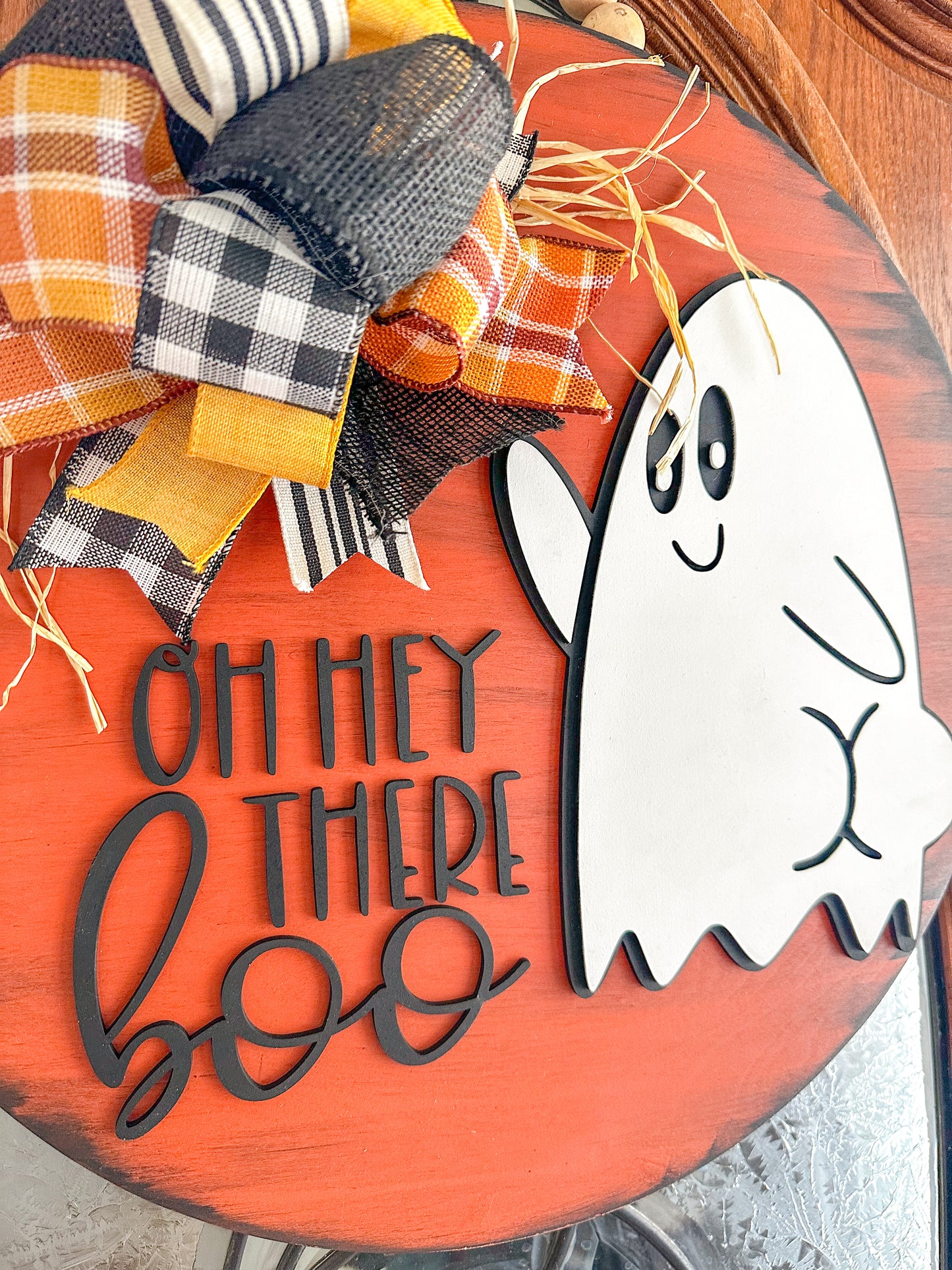 Oh Hey There Boo – Halloween Ghost Door Hanger
