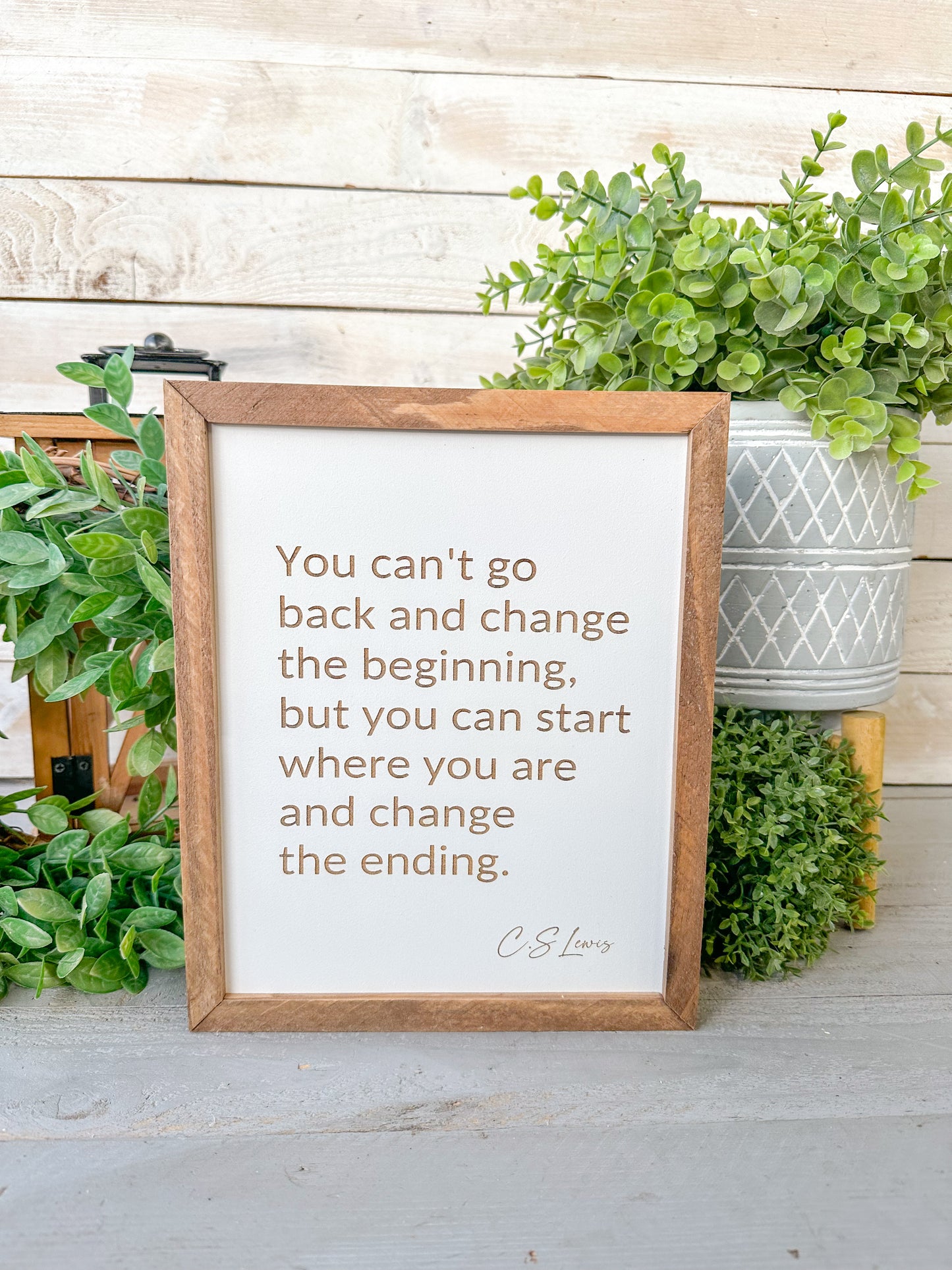 You can’t go back - C.S Lewis