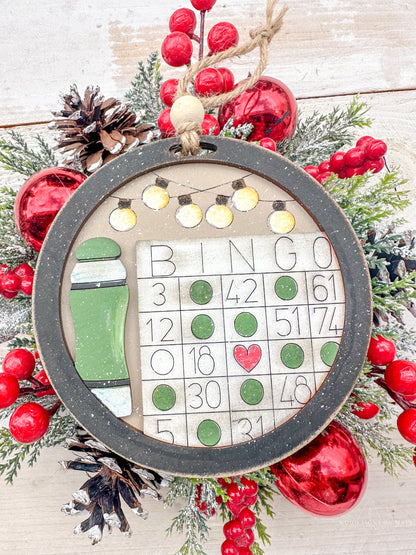 bingo ornament