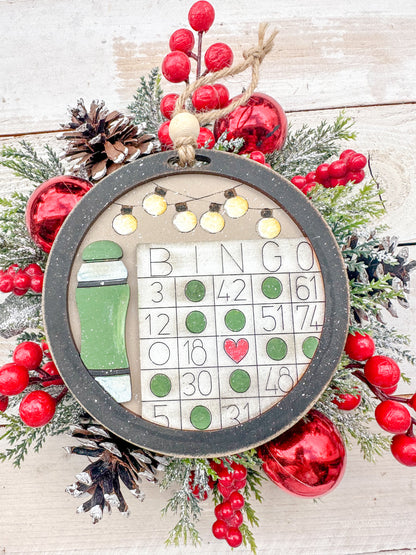 bingo ornament