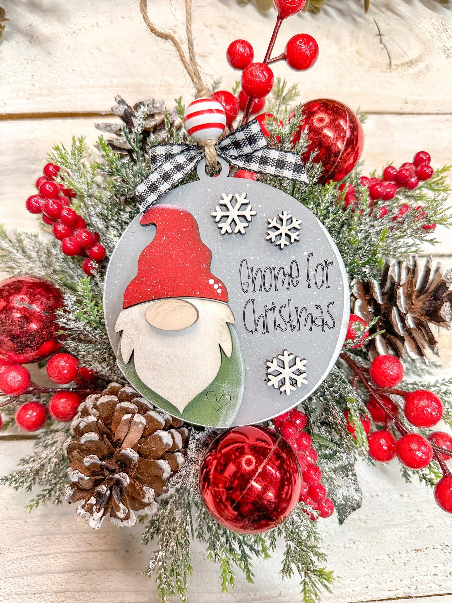 Gnome for Christmas Ornament – Whimsical Holiday Décor