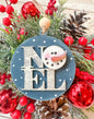 Noel / Snowman Snowman Ornament