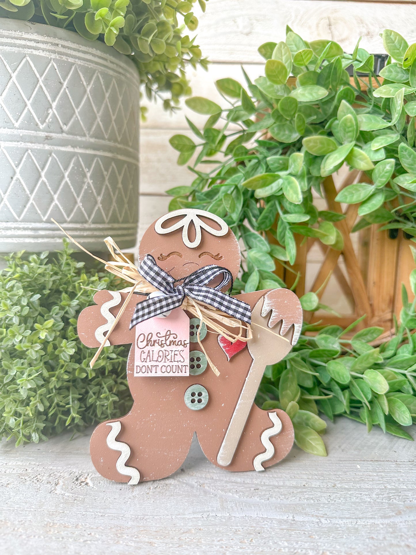 Ginger Bread with back hinge