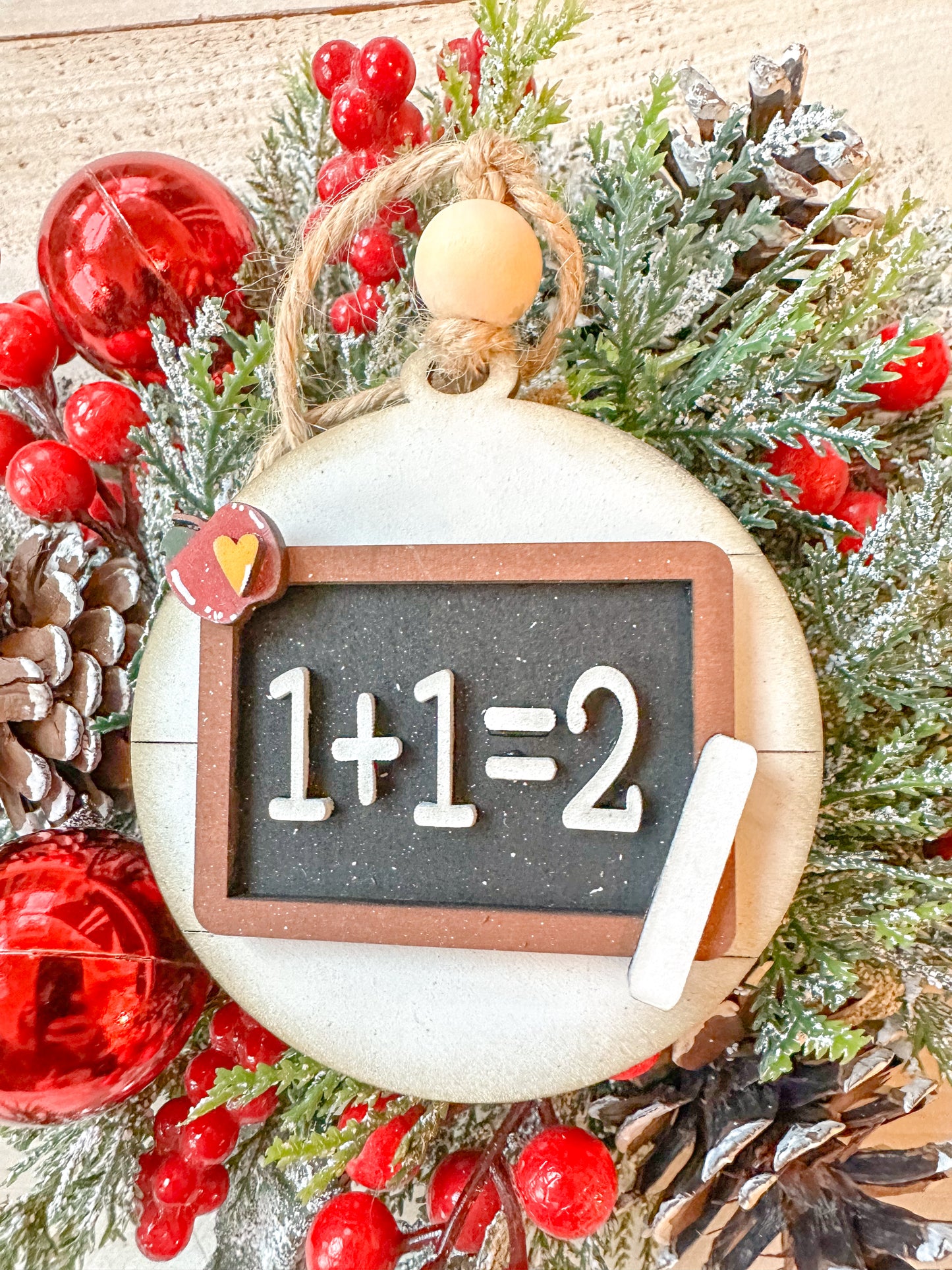 Chalkboard Teacher Ornament