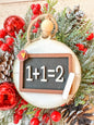Chalkboard Teacher Ornament