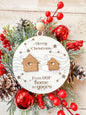 From Our Home to Yours” Christmas Ornament