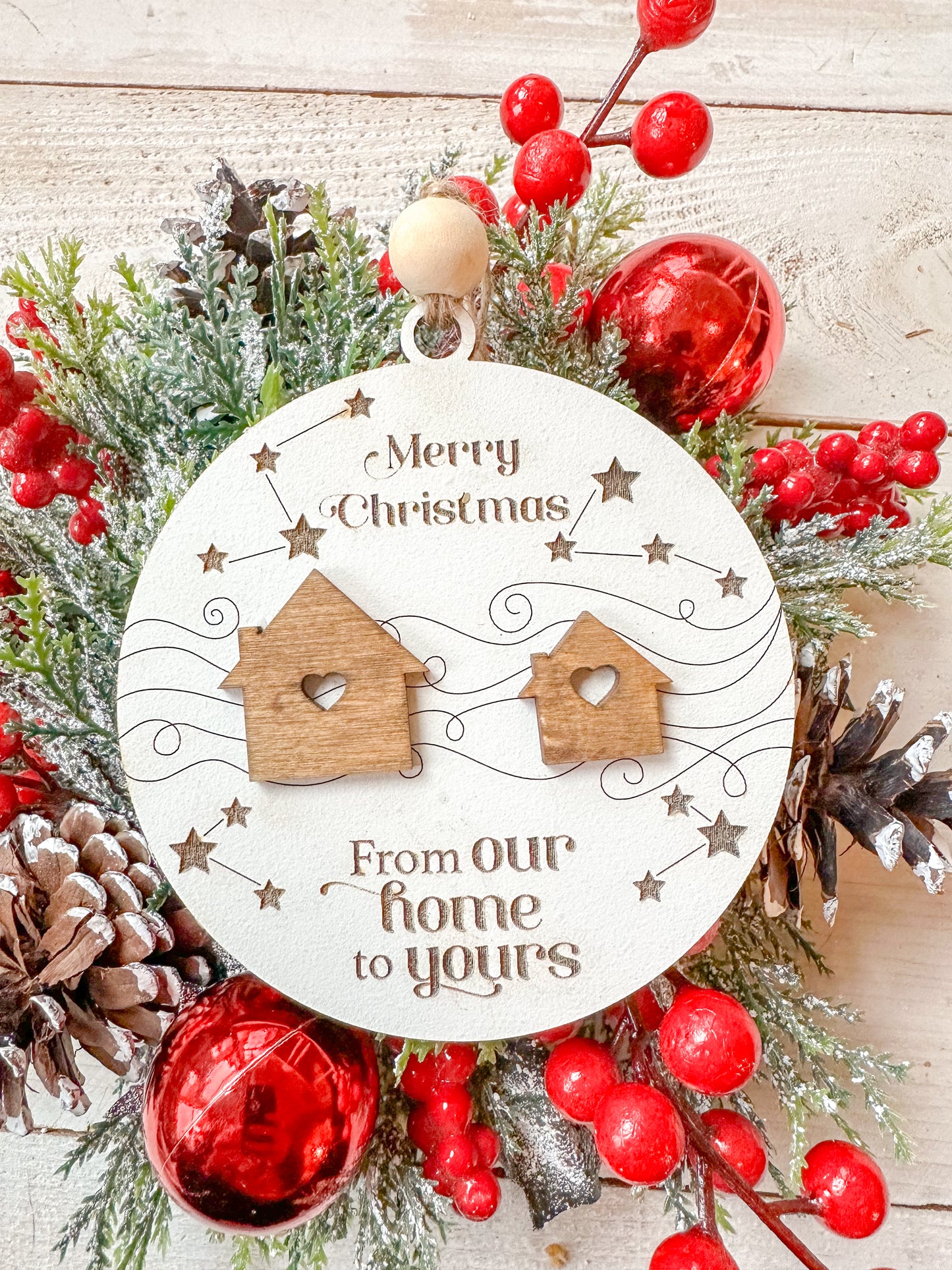 From Our Home to Yours” Christmas Ornament
