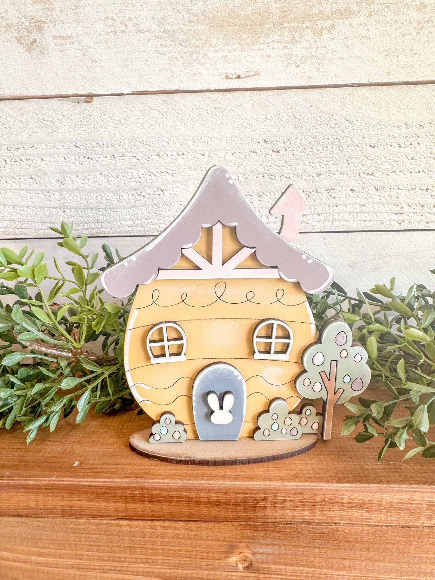 Handmade Easter Standing Houses – Unique Spring Home Decor