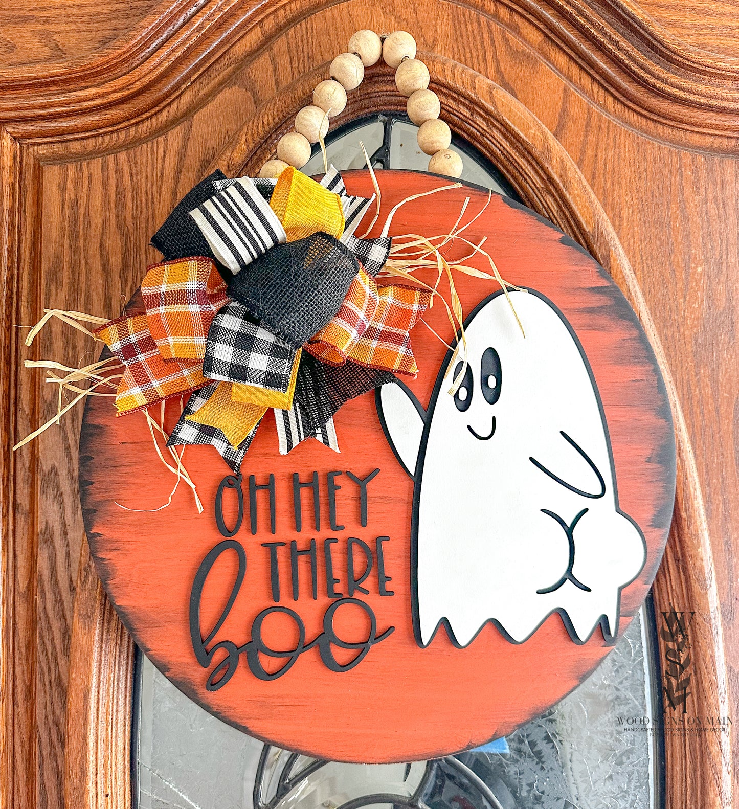 Oh Hey There Boo – Halloween Ghost Door Hanger