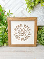 More Dogs, Less People” Laser Engraved Wooden Sign