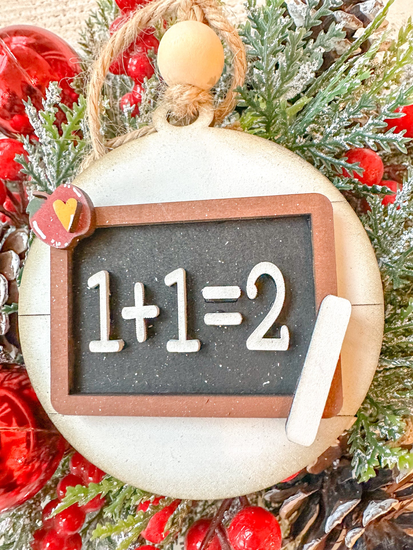 Chalkboard Teacher Ornament