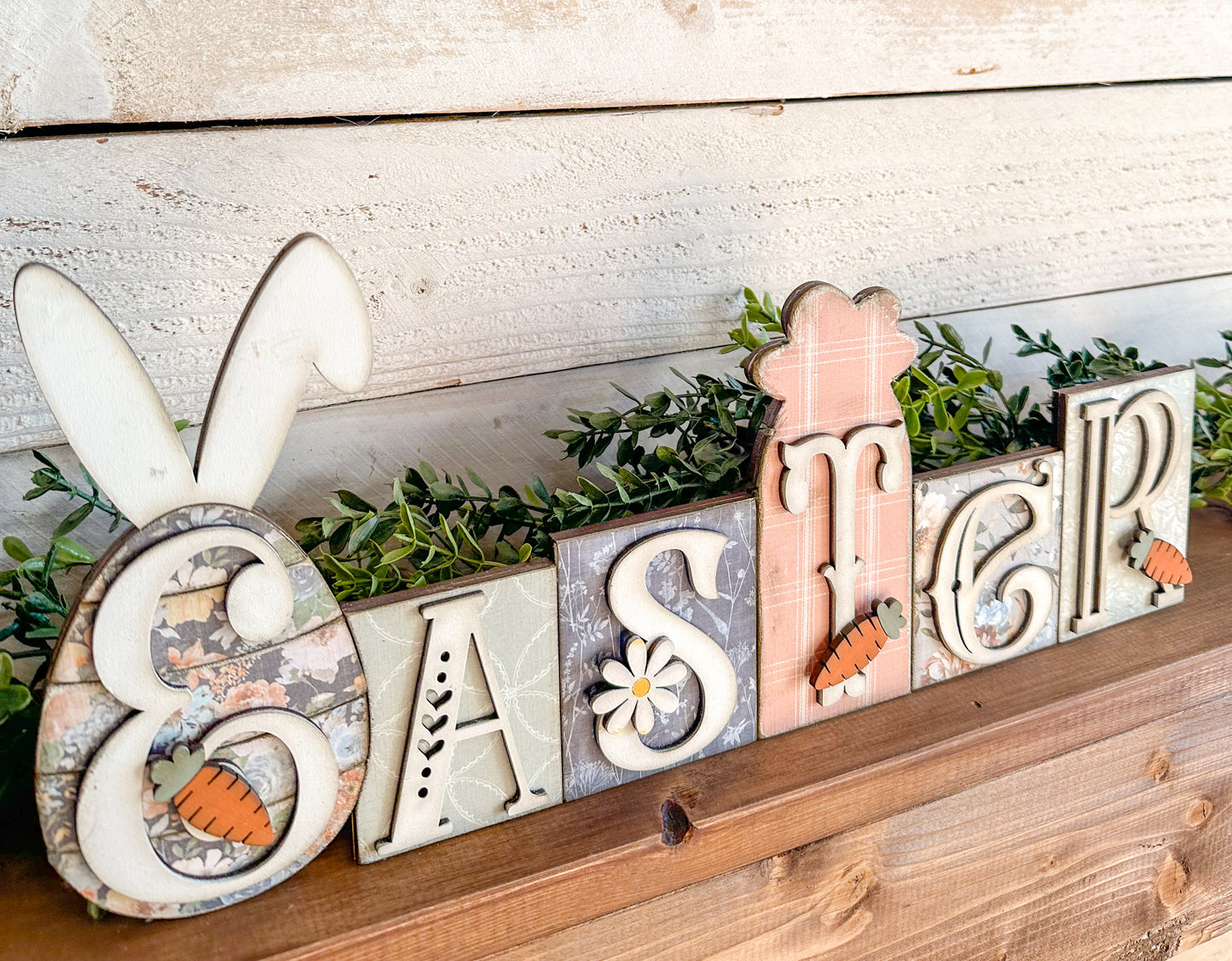 Easter block shelf sitter