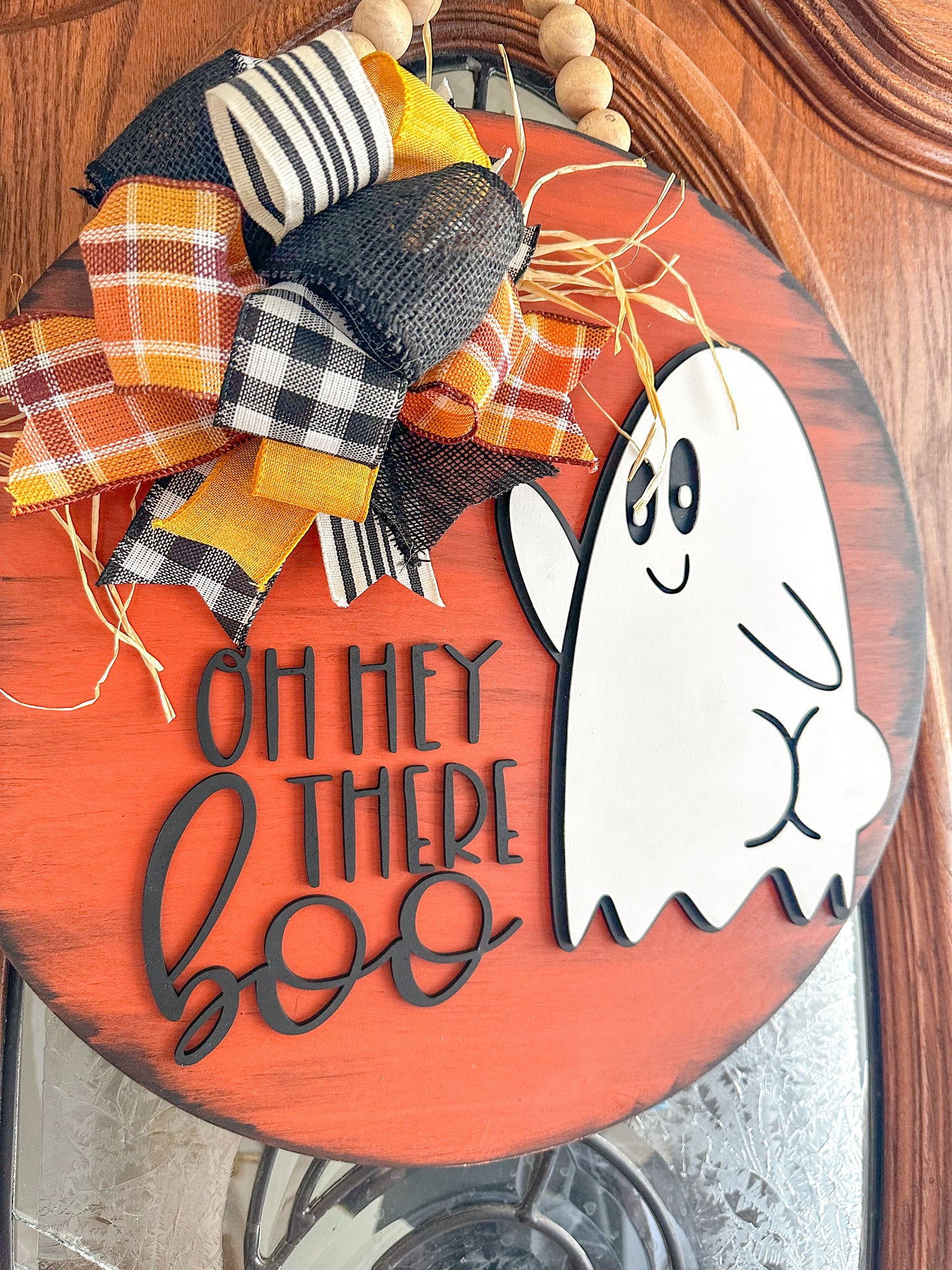 Oh Hey There Boo – Halloween Ghost Door Hanger