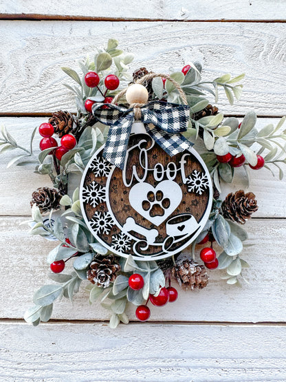 Woof Dog Ornament