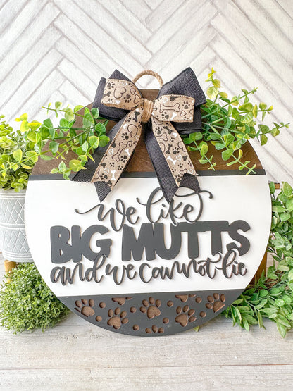 We like big mutts door round