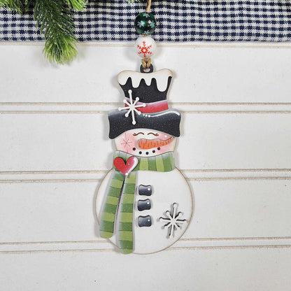Snowman Winter Christmas Ornament