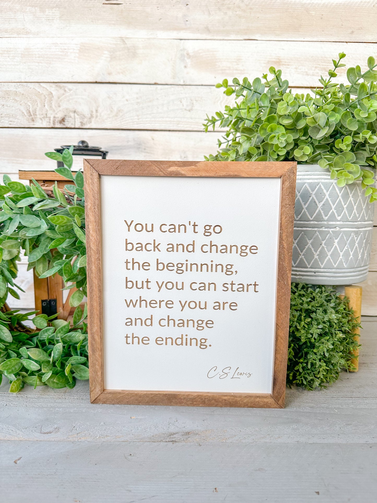 You can’t go back - C.S Lewis