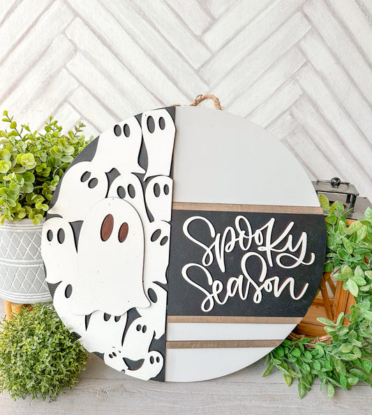 Spooky Season Halloween Door Hanger