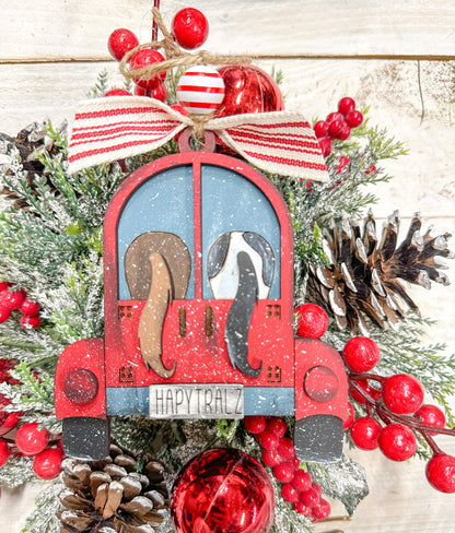Happy Trails Horse Trailer Ornament
