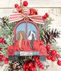 Happy Trails Horse Trailer Ornament