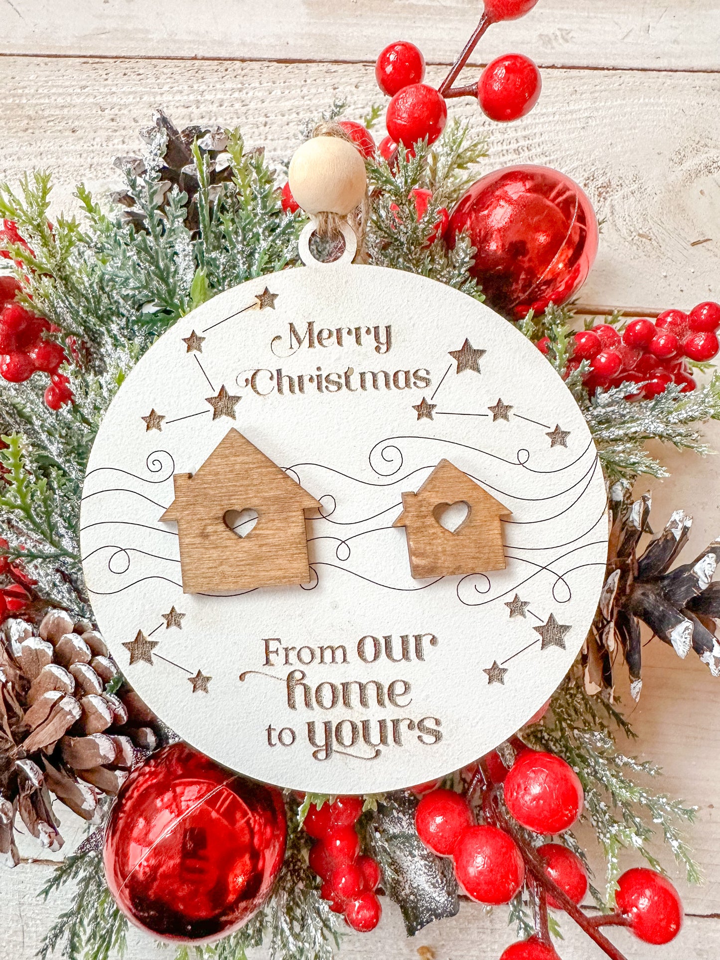 From Our Home to Yours” Christmas Ornament
