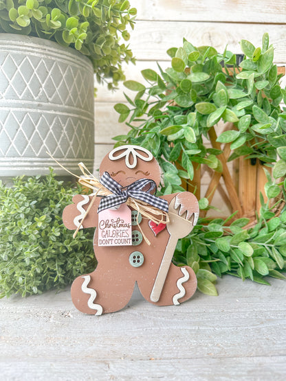 Ginger Bread with back hinge