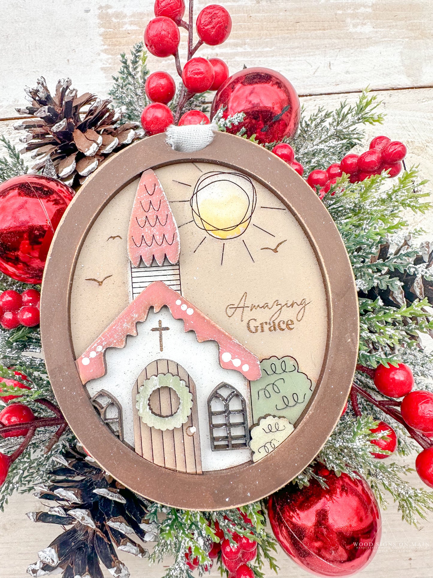 Amazing Grace ornament