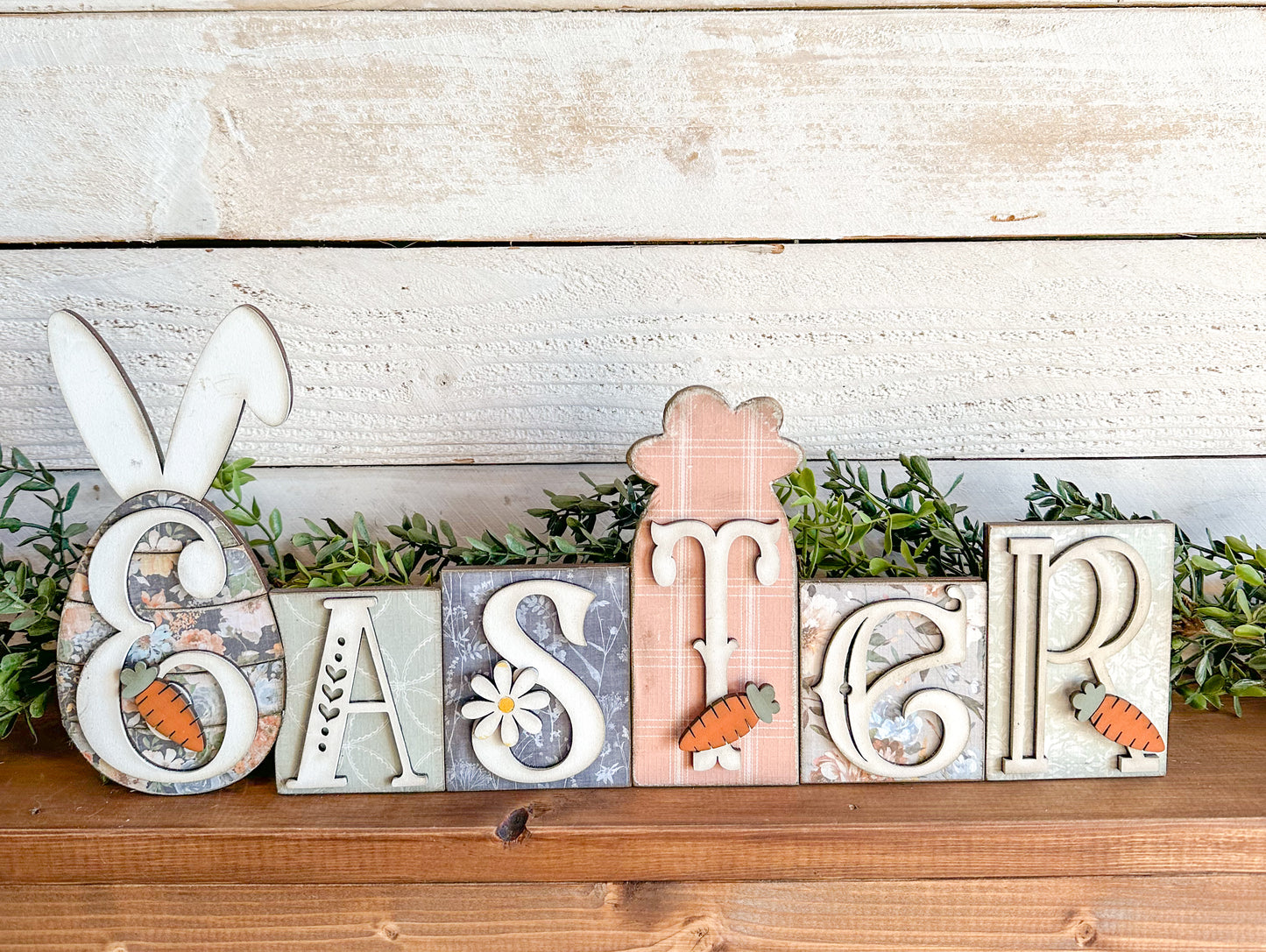 Easter block shelf sitter