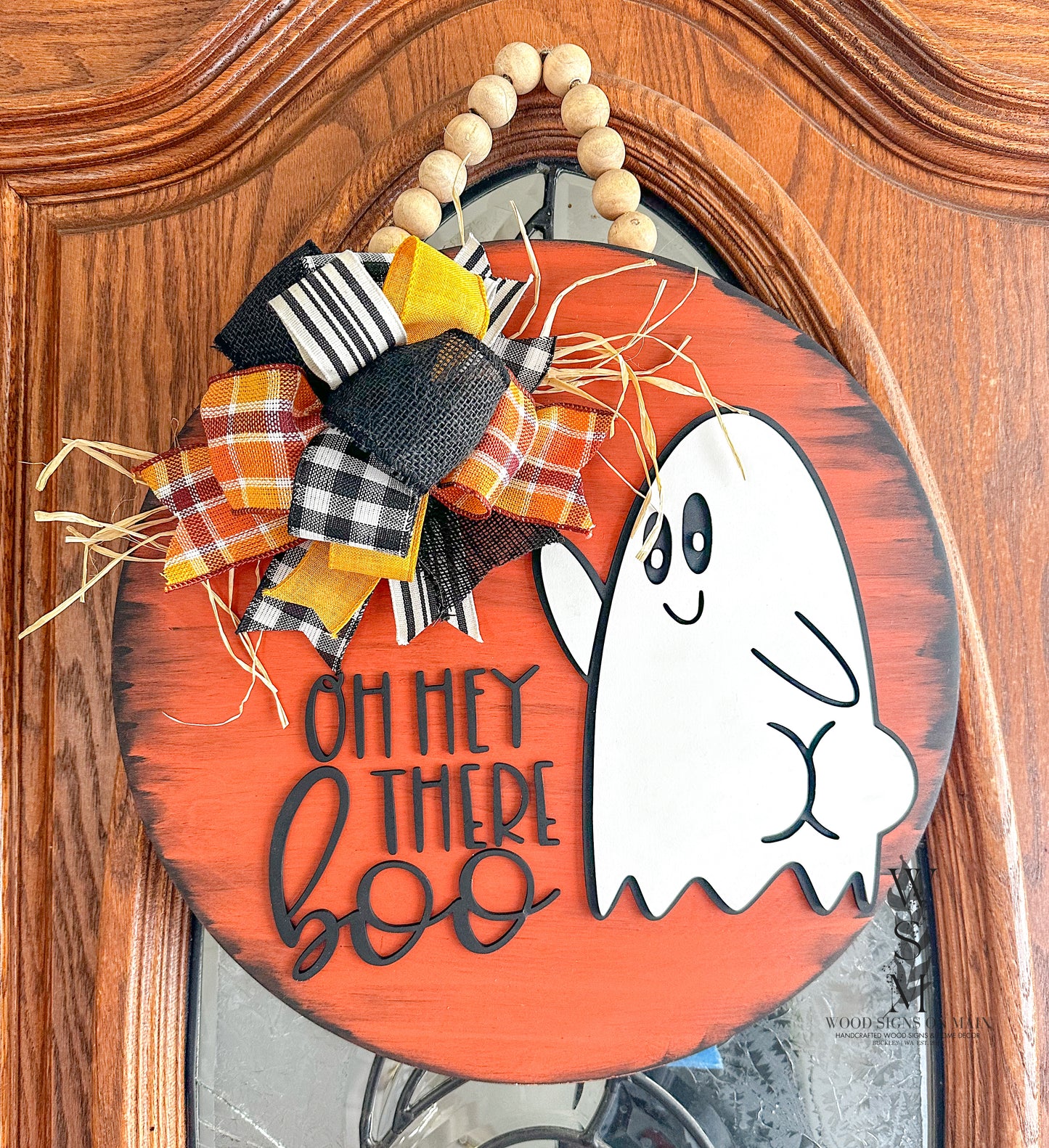 Oh Hey There Boo – Halloween Ghost Door Hanger