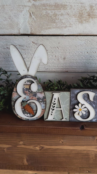 Easter block shelf sitter